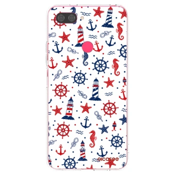 Picasee silikonový průhledný obal pro Xiaomi Mi 8 Lite - Sailor Vibes