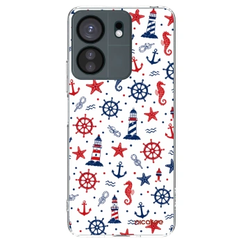 Picasee silikonový průhledný obal pro Xiaomi Redmi 13C 4G - Sailor Vibes