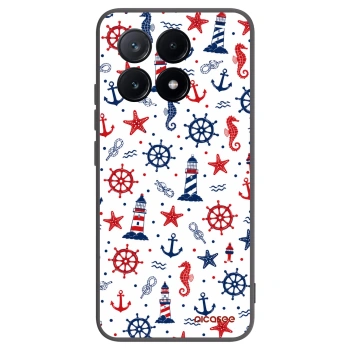 Picasee silikonový černý obal pro Xiaomi Poco X6 Pro - Sailor Vibes