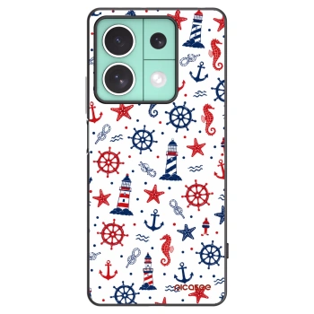 Picasee silikonový černý obal pro Xiaomi Redmi Note 13 5G - Sailor Vibes