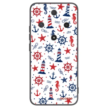 Picasee silikonový černý obal pro Honor Magic6 Lite 5G - Sailor Vibes