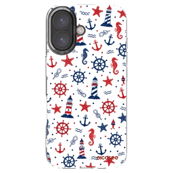 Picasee silikonový průhledný obal pro Apple iPhone 16 - Sailor Vibes