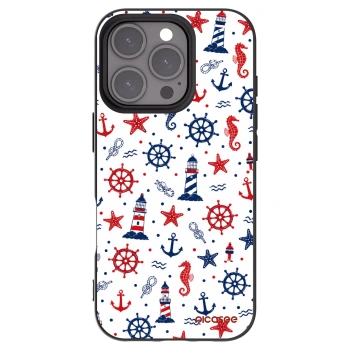 Picasee silikonový černý obal pro Apple iPhone 16 Pro - Sailor Vibes