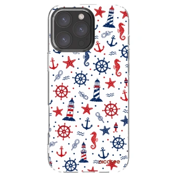 Picasee silikonový průhledný obal pro Apple iPhone 16 Pro Max - Sailor Vibes