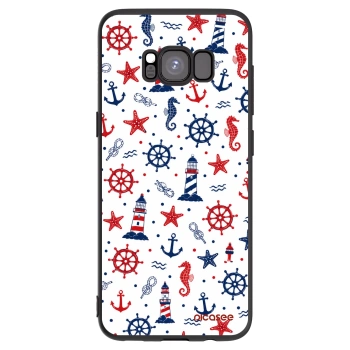 Picasee silikonový černý obal pro Samsung Galaxy S8 G950F - Sailor Vibes