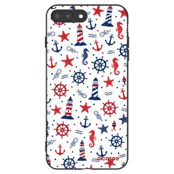 Picasee silikonový černý obal pro Apple iPhone 7 Plus - Sailor Vibes