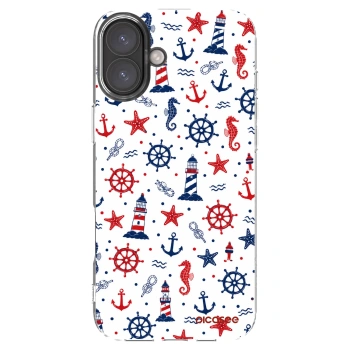 Picasee silikonový průhledný obal pro Apple iPhone 16 Plus - Sailor Vibes