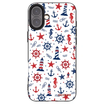 Picasee silikonový černý obal pro Apple iPhone 16 Plus - Sailor Vibes