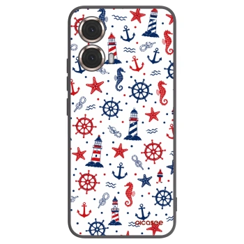 Picasee silikonový černý obal pro Motorola Moto G85 - Sailor Vibes