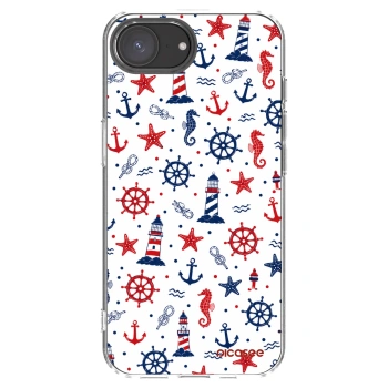 Picasee silikonový průhledný obal pro Apple iPhone 16e - Sailor Vibes
