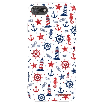 Picasee silikonový průhledný obal pro Apple iPhone 7 - Sailor Vibes