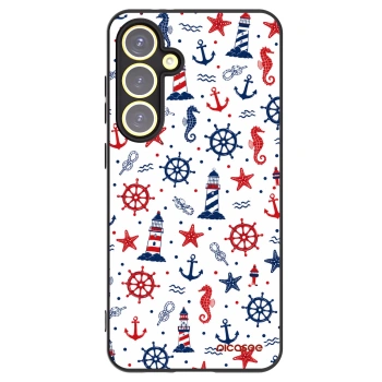 Picasee silikonový černý obal pro Samsung Galaxy S24 FE S721B - Sailor Vibes