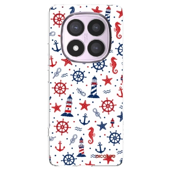 Picasee silikonový průhledný obal pro Xiaomi Redmi Note 14 Pro 5G - Sailor Vibes