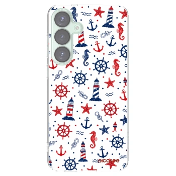 Picasee silikonový průhledný obal pro Samsung Galaxy S25+ 5G - Sailor Vibes