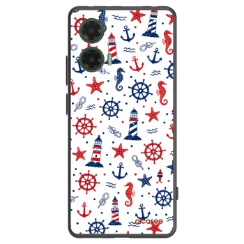Picasee silikonový černý obal pro Motorola Moto G35 5G - Sailor Vibes