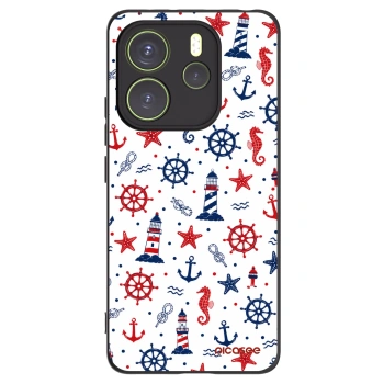 Picasee silikonový černý obal pro Xiaomi Redmi Note 14 4G - Sailor Vibes