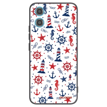 Picasee silikonový černý obal pro Motorola Moto G34 5G - Sailor Vibes