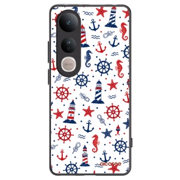 Picasee silikonový černý obal pro Vivo V50 Lite 5G - Sailor Vibes