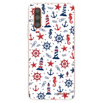 Picasee silikonový průhledný obal pro Huawei P30 - Sailor Vibes