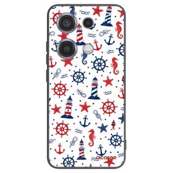 Picasee silikonový černý obal pro Xiaomi Redmi Note 14S - Sailor Vibes