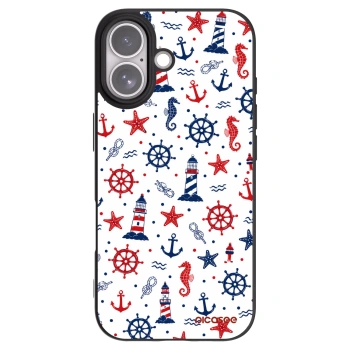 Picasee silikonový černý obal pro Apple iPhone 17 - Sailor Vibes