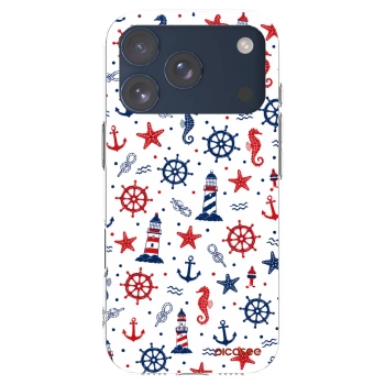 Picasee silikonový průhledný obal pro Apple iPhone 17 Pro - Sailor Vibes