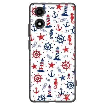 Picasee silikonový černý obal pro Motorola Moto E14 - Sailor Vibes