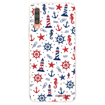 Picasee silikonový průhledný obal pro Samsung Galaxy A70 A705F - Sailor Vibes