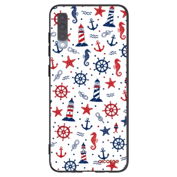 Picasee silikonový černý obal pro Samsung Galaxy A70 A705F - Sailor Vibes