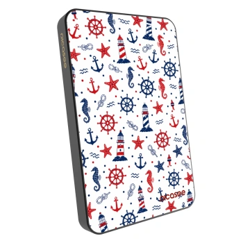 Powerbanka s MagSafe 5 000 mAh Šedá - Sailor Vibes
