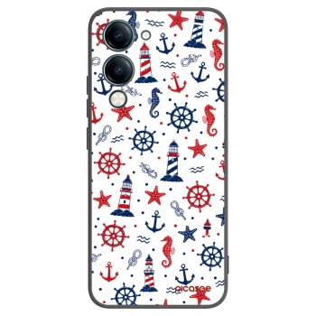 Picasee silikonový černý obal pro Vivo Y29s 5G - Sailor Vibes