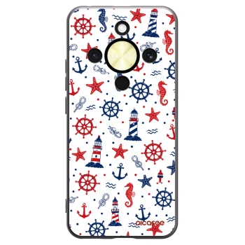 Picasee silikonový černý obal pro Honor Magic8 Lite 5G - Sailor Vibes