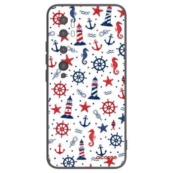 Picasee silikonový černý obal pro Xiaomi Mi Note 10 (Pro) - Sailor Vibes