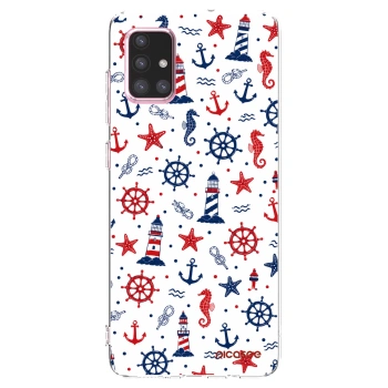 Picasee silikonový průhledný obal pro Samsung Galaxy A71 A715F - Sailor Vibes