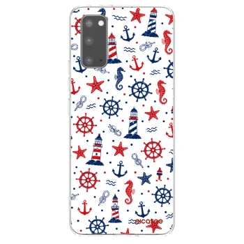 Picasee silikonový průhledný obal pro Samsung Galaxy S20 G980F - Sailor Vibes