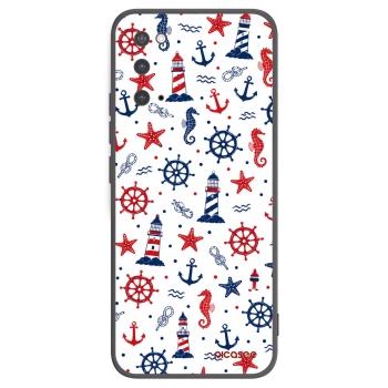 Picasee silikonový černý obal pro Samsung Galaxy S20 G980F - Sailor Vibes