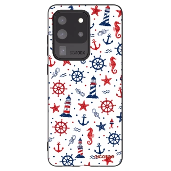 Picasee silikonový černý obal pro Samsung Galaxy S20 Ultra 5G G988F - Sailor Vibes