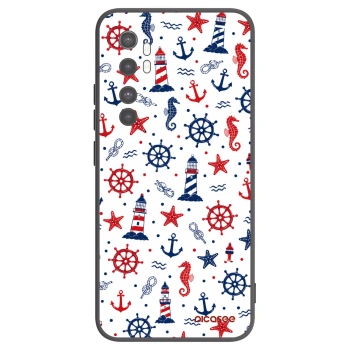 Picasee silikonový černý obal pro Xiaomi Mi Note 10 Lite - Sailor Vibes
