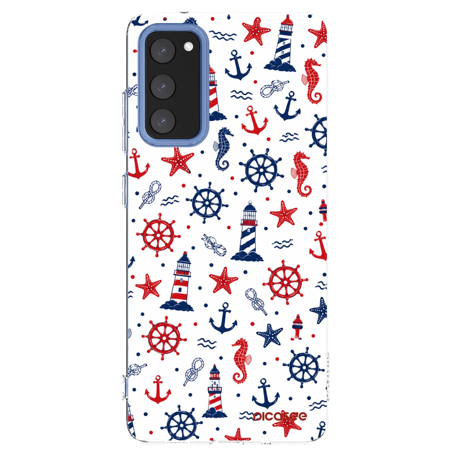 Picasee silikonový průhledný obal pro Samsung Galaxy S20 FE - Sailor Vibes