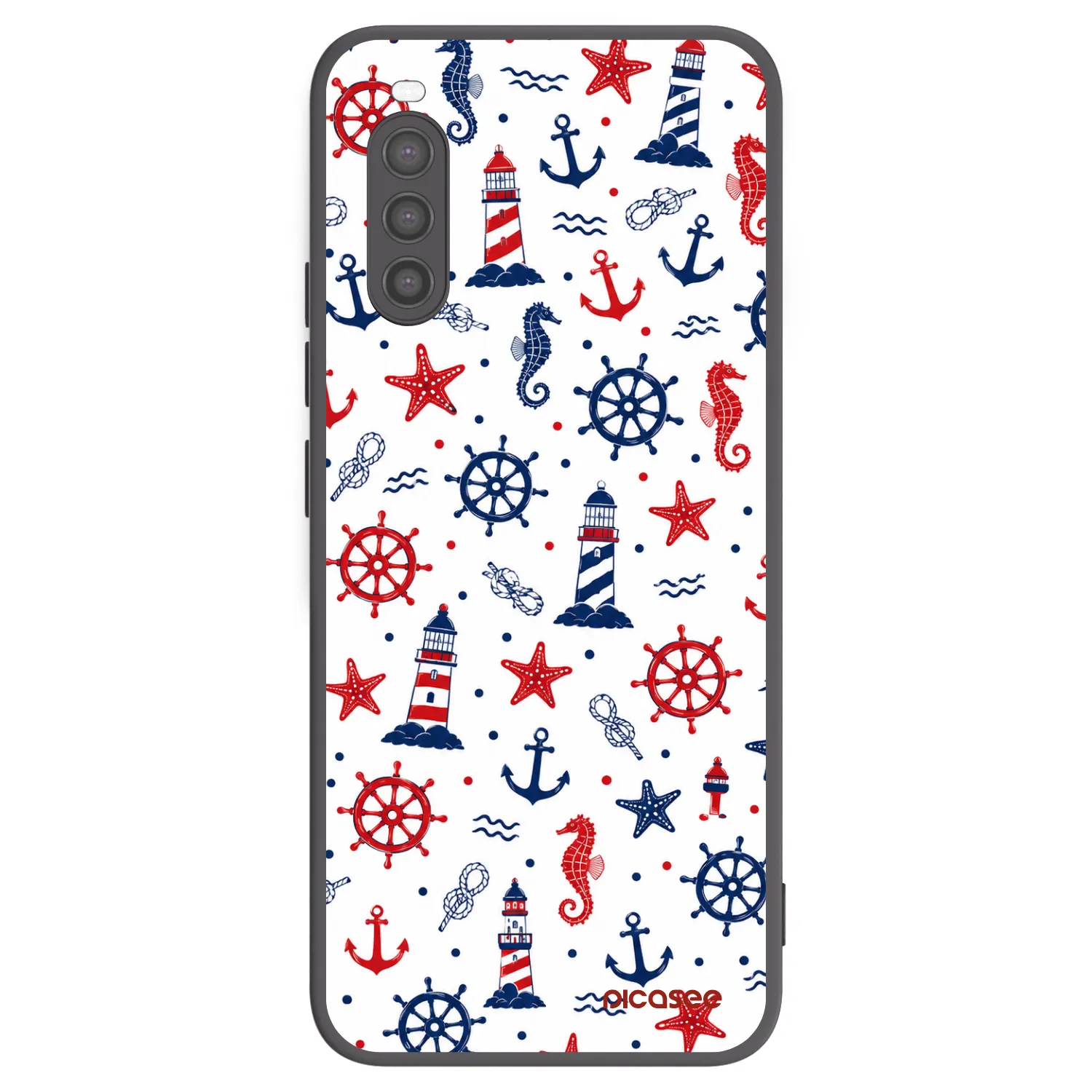 Picasee silikonový černý obal pro Sony Xperia 10 II - Sailor Vibes