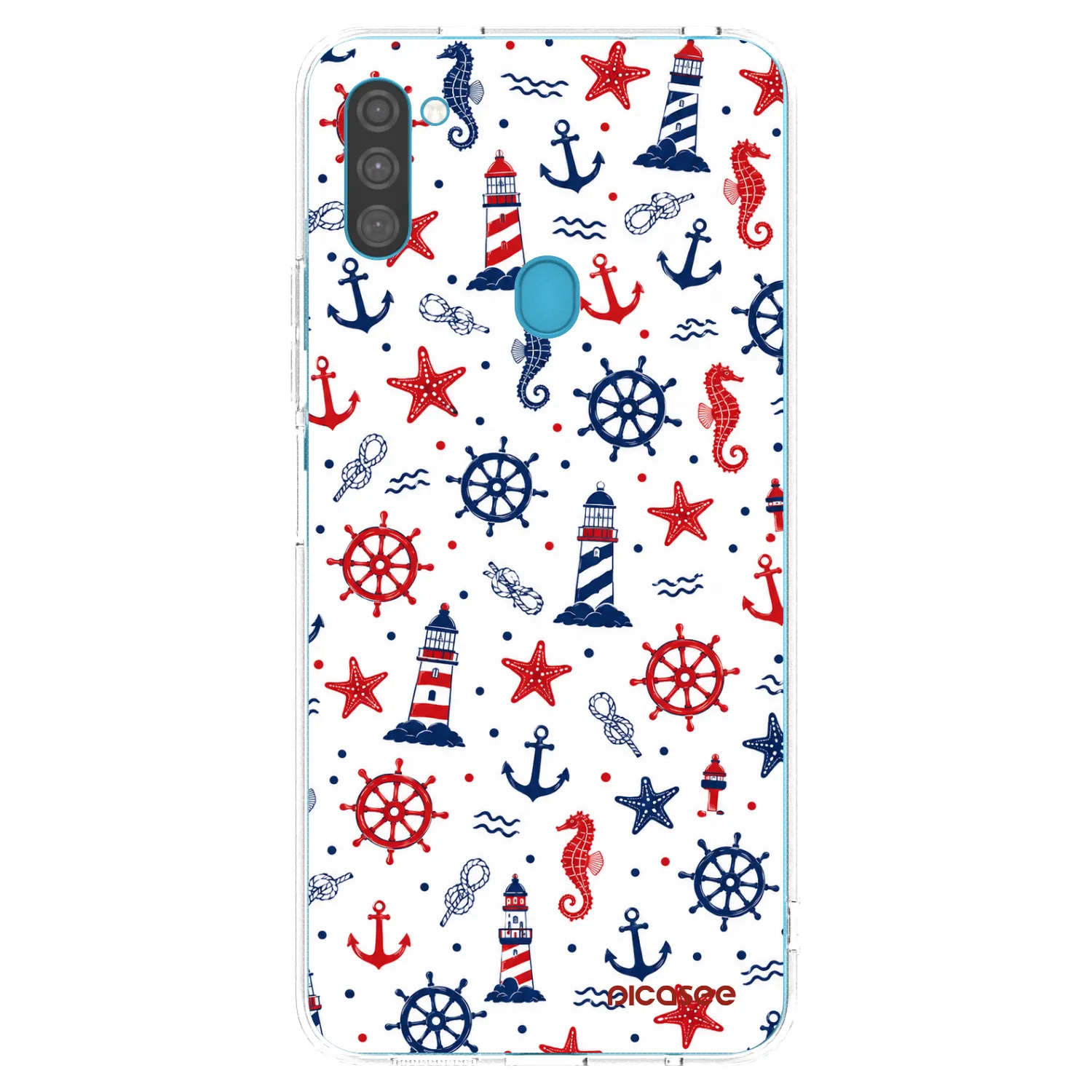 Picasee silikonový průhledný obal pro Samsung Galaxy M11 - Sailor Vibes