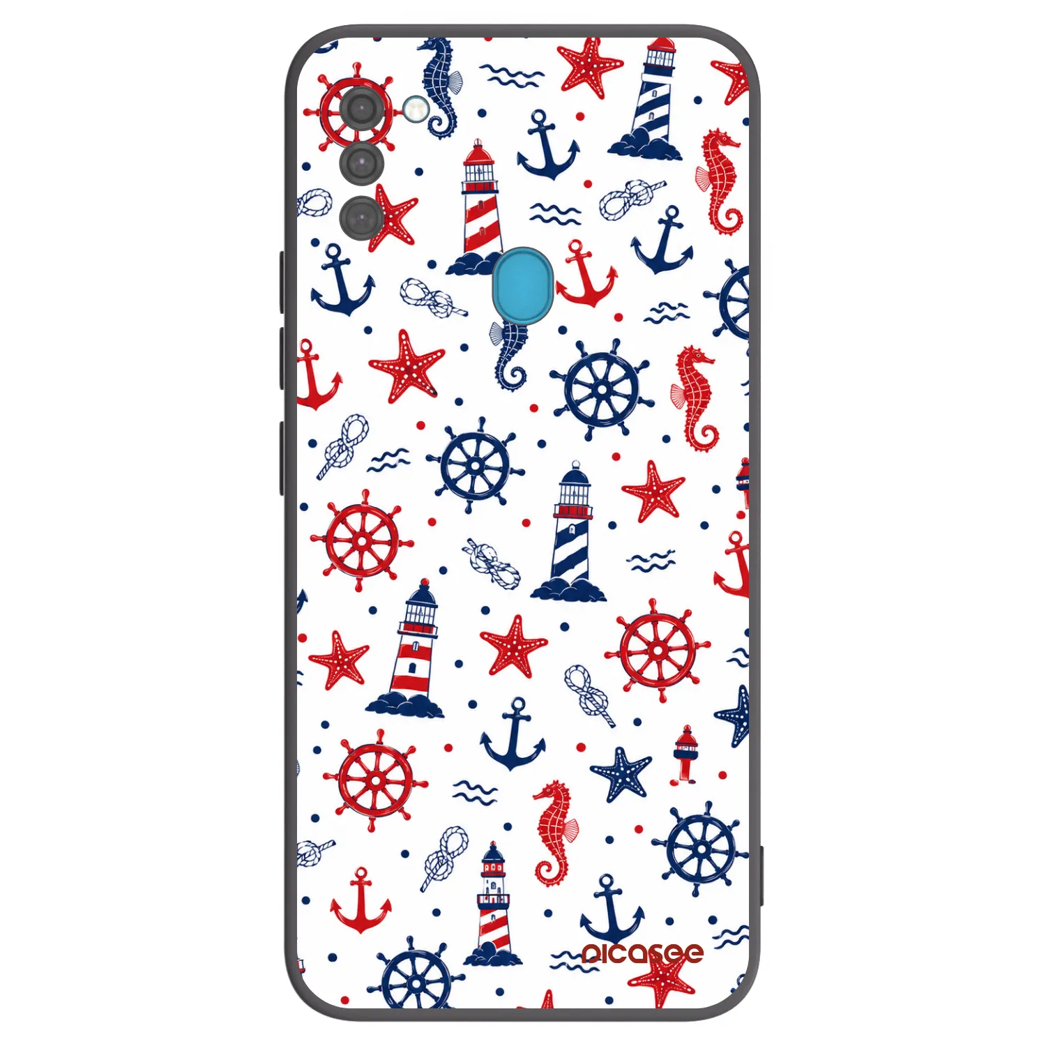 Picasee silikonový černý obal pro Samsung Galaxy M11 - Sailor Vibes