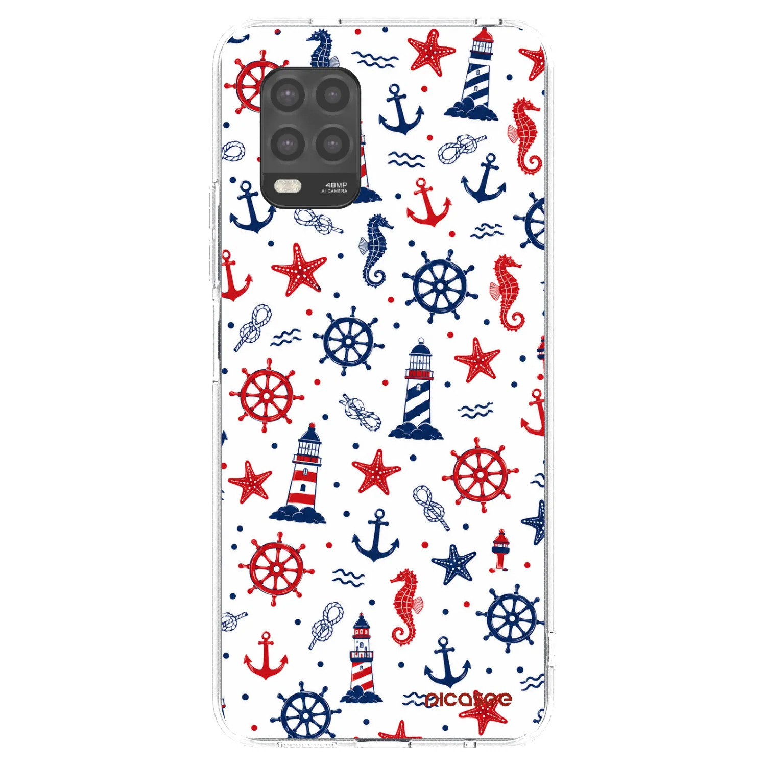 Picasee silikonový průhledný obal pro Xiaomi Mi 10 Lite - Sailor Vibes