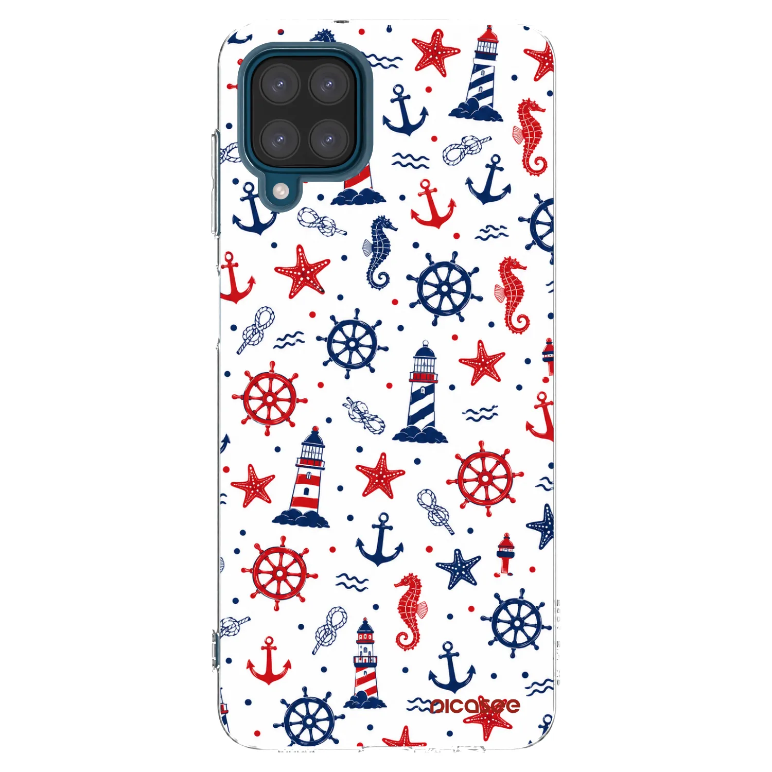 Picasee silikonový průhledný obal pro Samsung Galaxy A12 A125F - Sailor Vibes