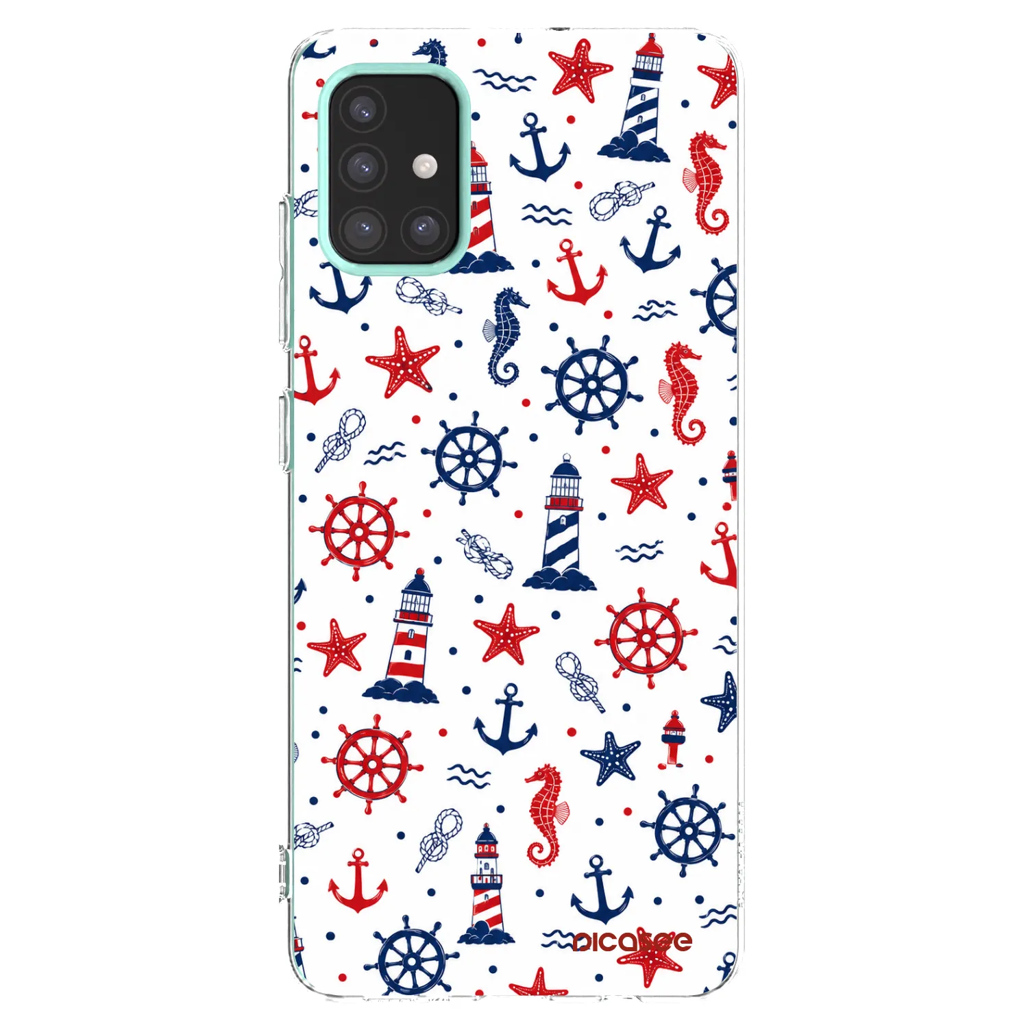 Picasee silikonový průhledný obal pro Samsung Galaxy M31s - Sailor Vibes