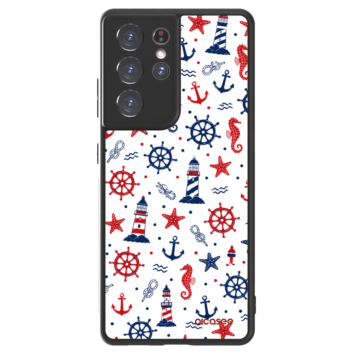 Picasee ULTIMATE CASE pro Samsung Galaxy S21 Ultra 5G G998B - Sailor Vibes