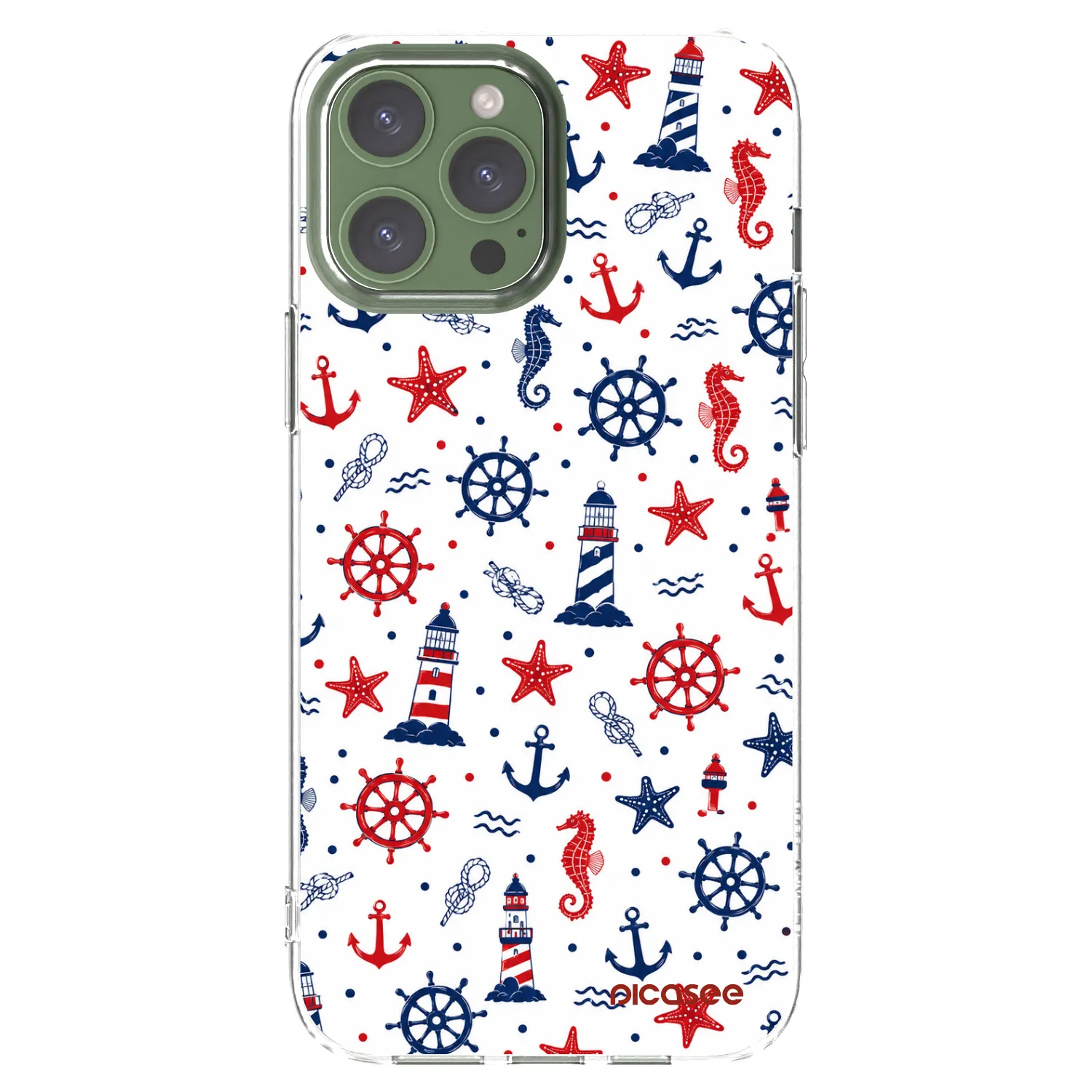 Picasee silikonový průhledný obal pro Apple iPhone 13 Pro Max - Sailor Vibes