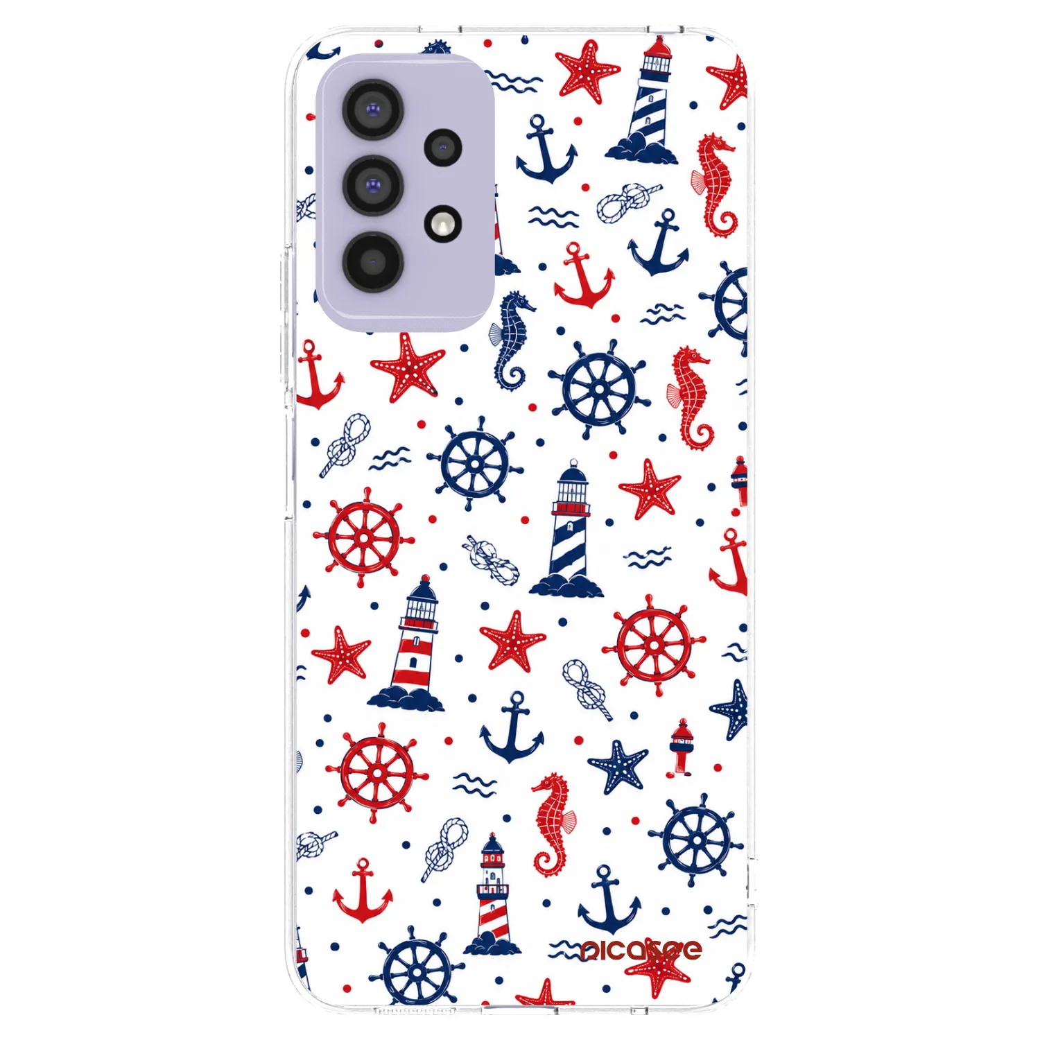 Picasee silikonový průhledný obal pro Samsung Galaxy A32 4G SM-A325F - Sailor Vibes
