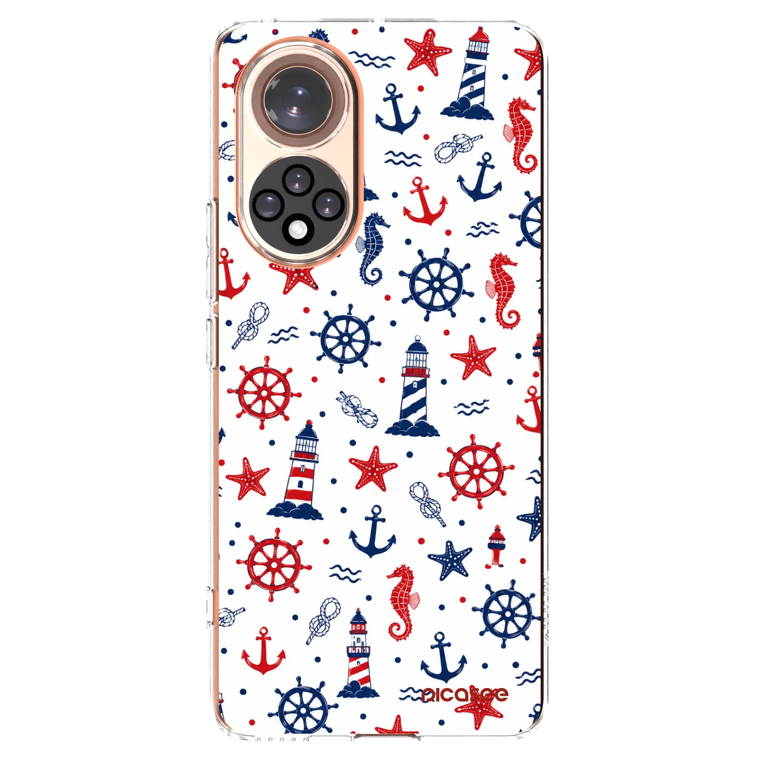 Picasee silikonový průhledný obal pro Honor 50 5G - Sailor Vibes