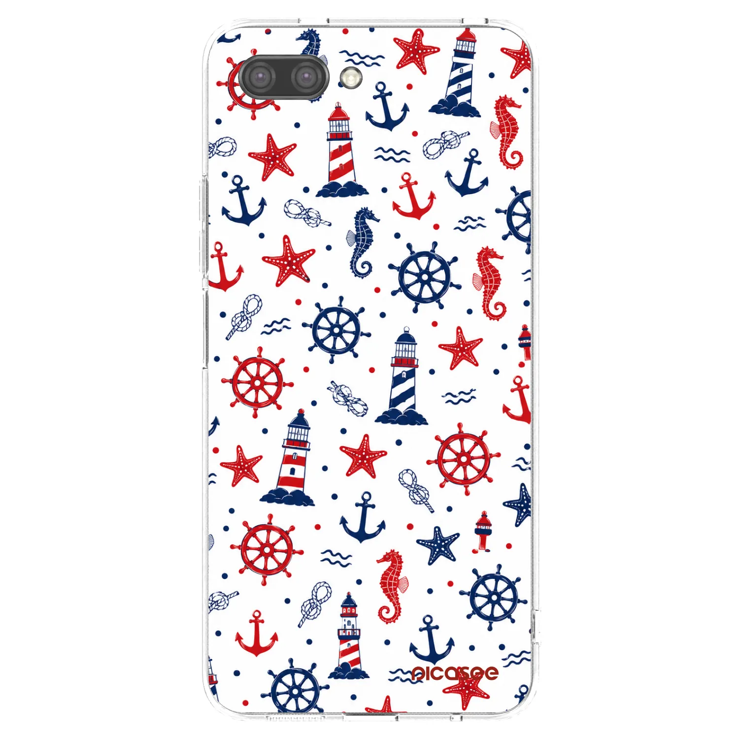 Picasee silikonový průhledný obal pro Honor 10 - Sailor Vibes
